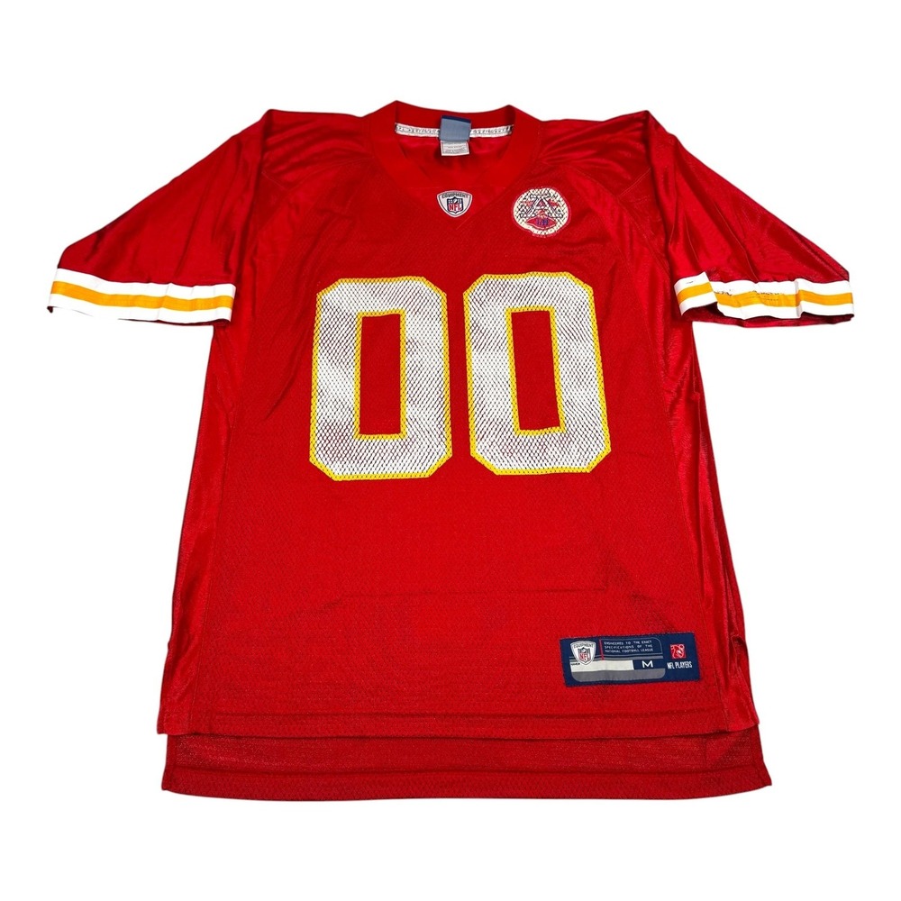 Kansas City Chiefs Football Jersey Mens Medium Red NFL Equipment 00 On Field